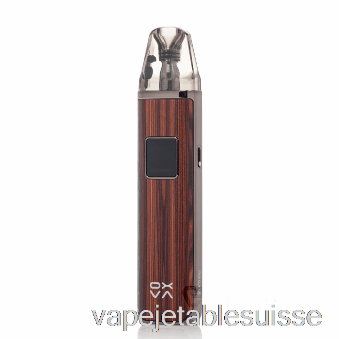 Vape Suisse Oxva Xlim Pro 30w Système De Pods Bois Marron